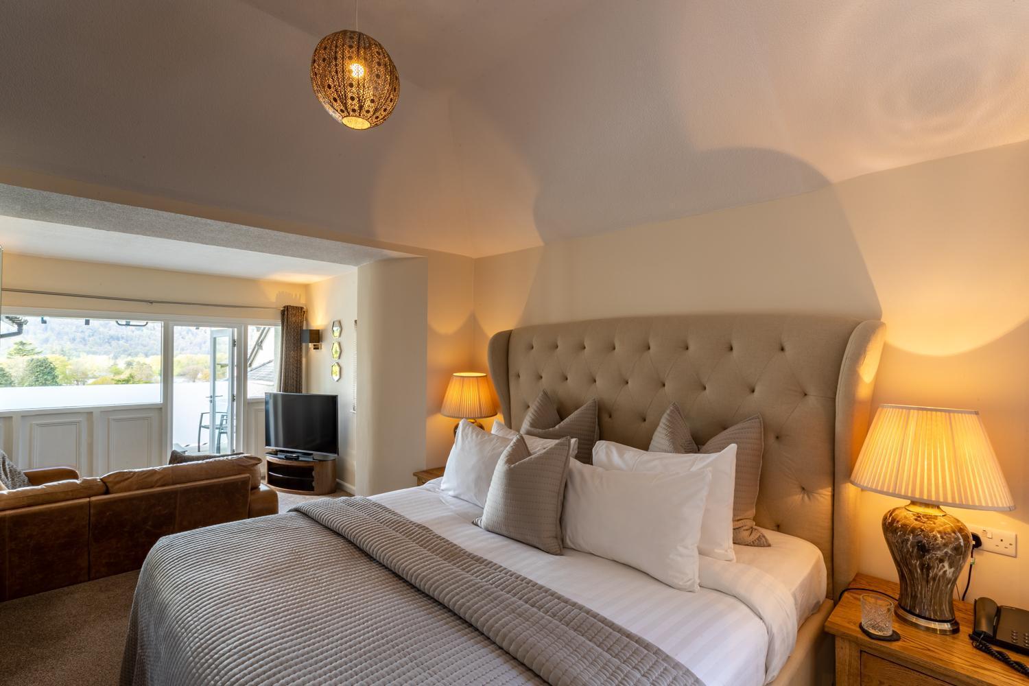Lakes Hotel & Spa Боунес он Уиндърмиър Стая снимка A bedroom at the hotel