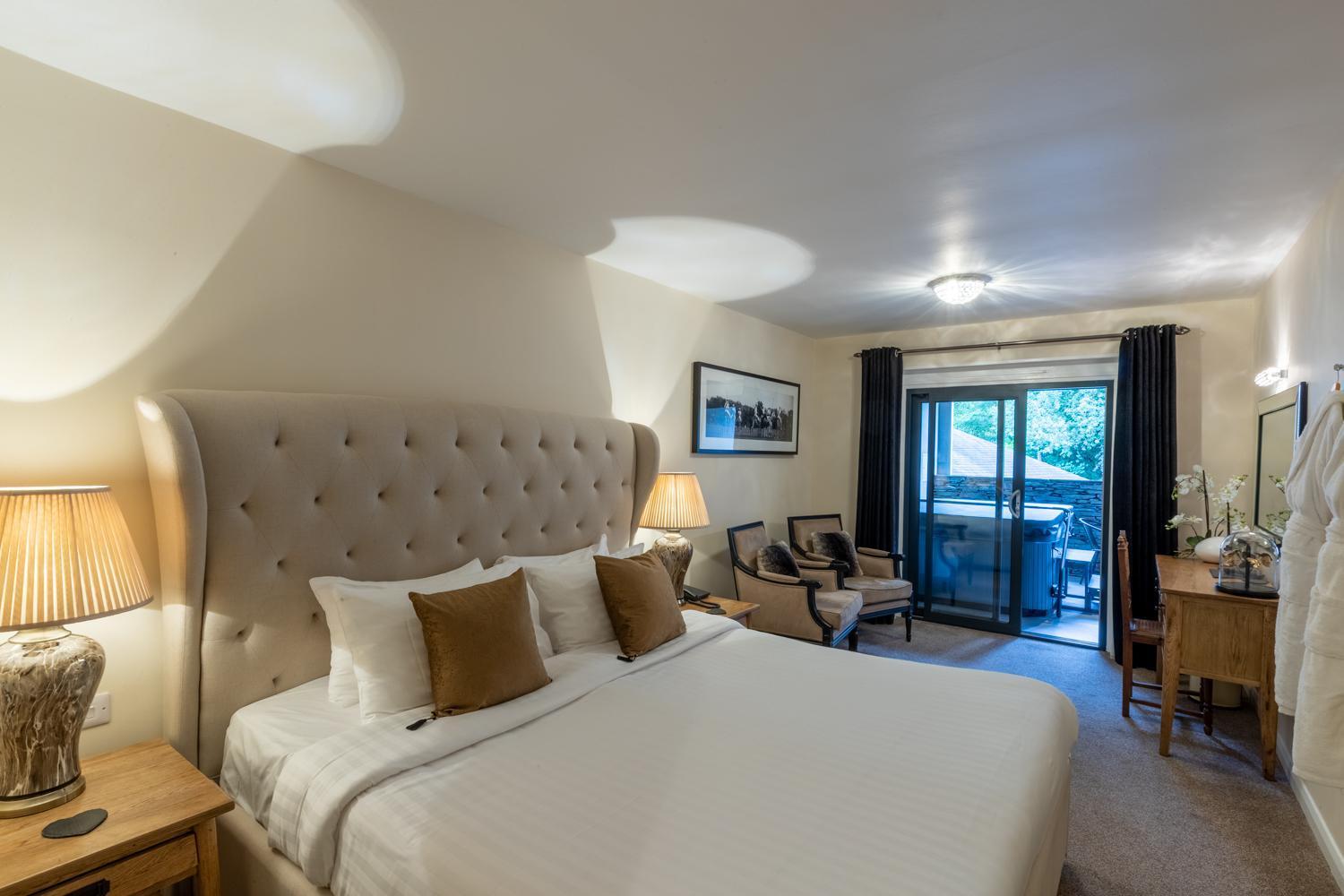 Lakes Hotel & Spa Боунес он Уиндърмиър Стая снимка A bedroom at the hotel